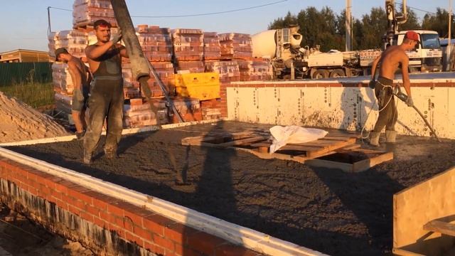 как принять бетон быстро и просто с бетононасоса своими руками