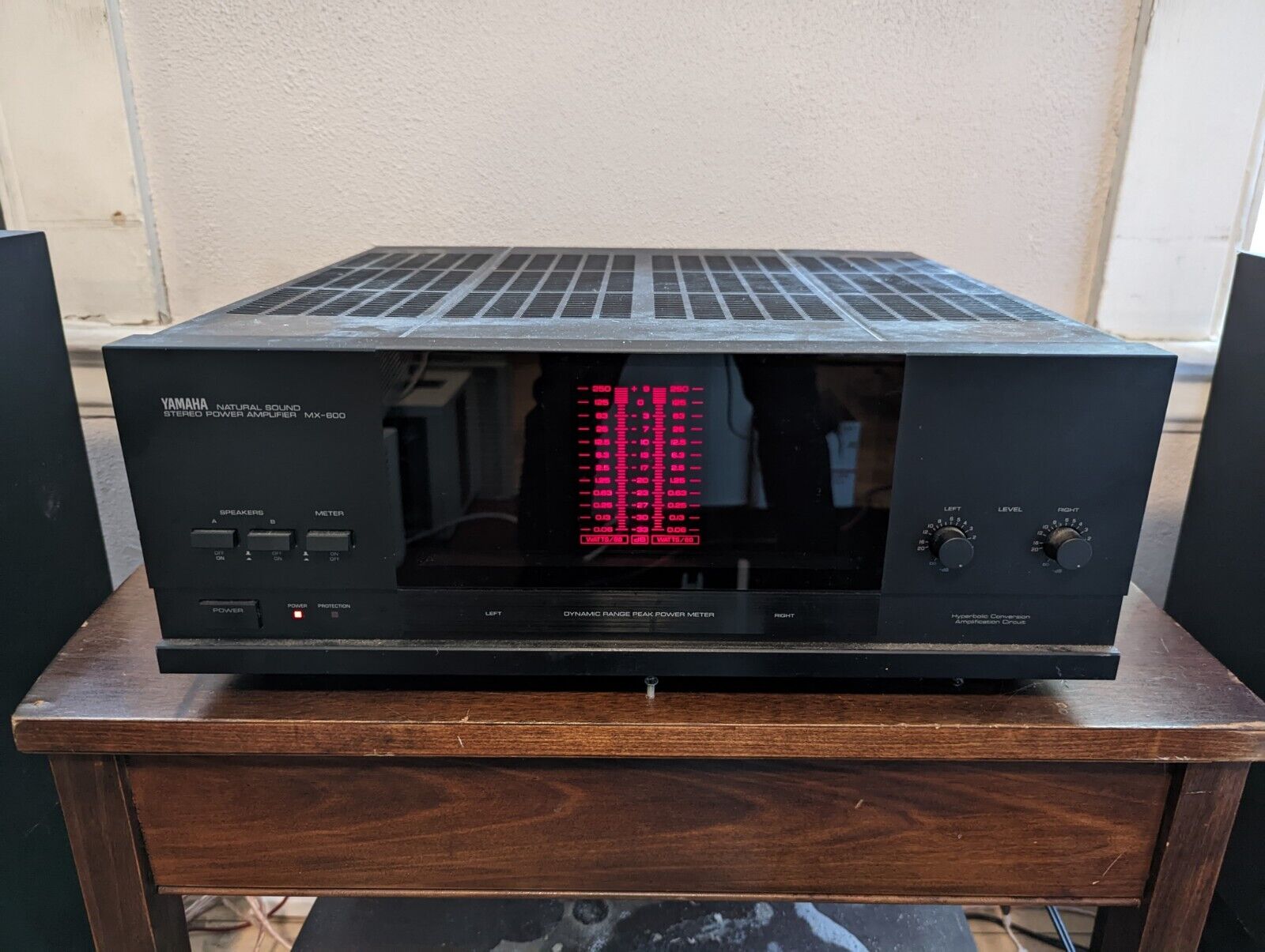 Yamaha Mx-600 Natural Sound Stereo Amplifier-УСИЛИТЕЛЬ ЯПОНИЯ-1988 ГОД -АПРЕЛЬ.