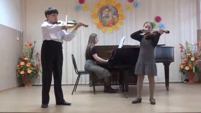 2223 Дуэт Скерцино Бухаров Александр и Коротова Софья К Бом Непрерывное движение ДШИ смотреть онлайн