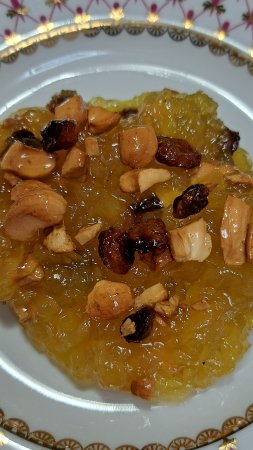Десерт из кабачков