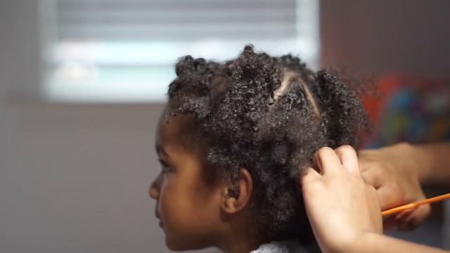 How To Style Your Toddler Hair | 4A/4B Hair Type смотреть онлайн