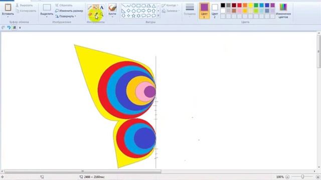 Графический редактор Paint для новичков Занятие №9 смотреть онлайн