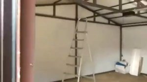 Гараж из сэндвич панелей под ключ