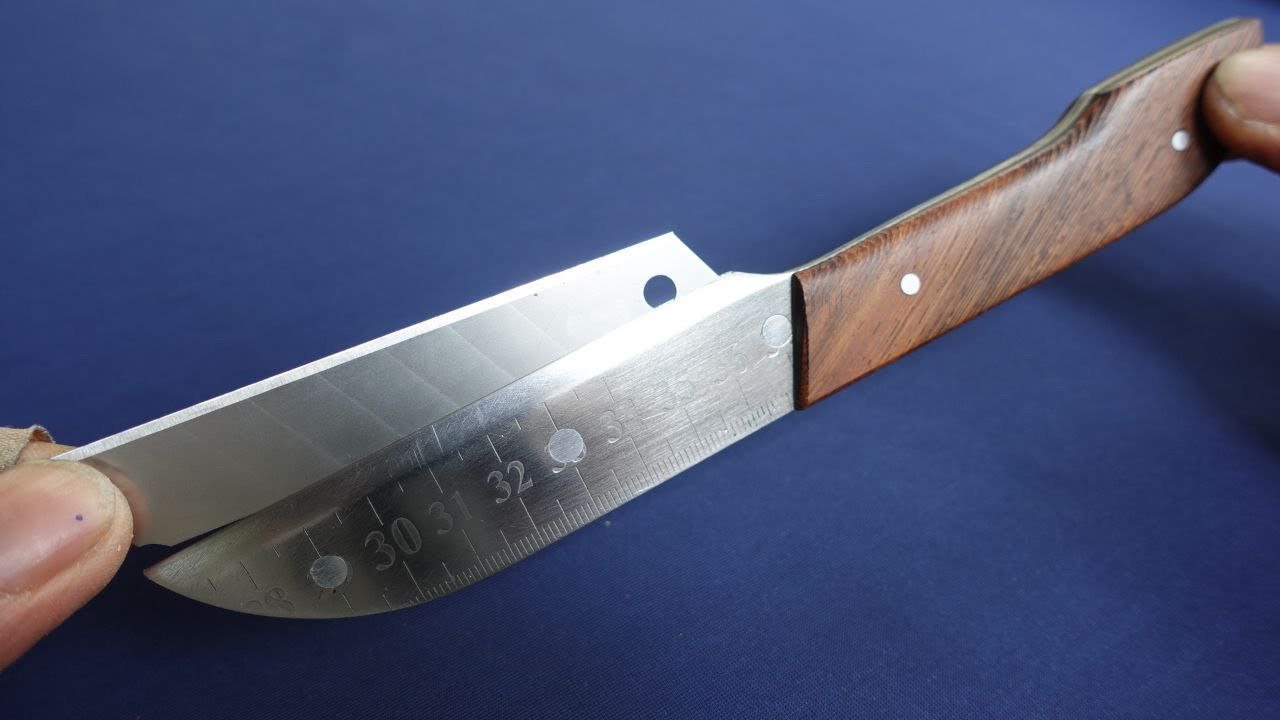 Вечный нож из дерева и линейки! | Советы и лайфхаки смотреть онлайн