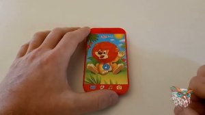 Мини-смартфончик "Львенок" (Азбукварик)