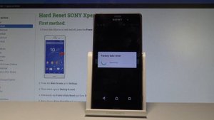 How to Hard Reset SONY Xperia Z3 - Reset Code / Factory Reset |HardReset.Info