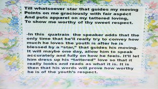 William Shakespeare sonnet no-26 Lord of my love with explanation and short summary смотреть онлайн