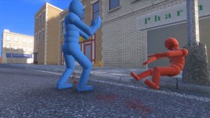 NPC bullies - NPC Fight with Active Ragdoll Physics