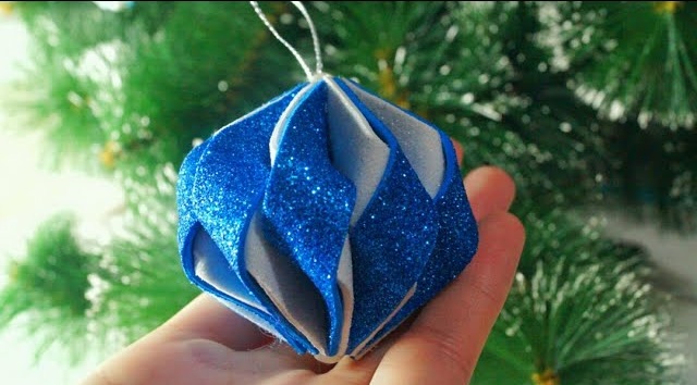 Новогодняя игрушка для елки своими руками смотреть онлайн