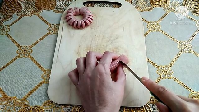 Как красиво поджарить сосиску с яйцом! ОРИГИНАЛЬНЫЙ ЗАВТРАК ДЛЯ ЛЮБИМЫХ #завтракза5минут