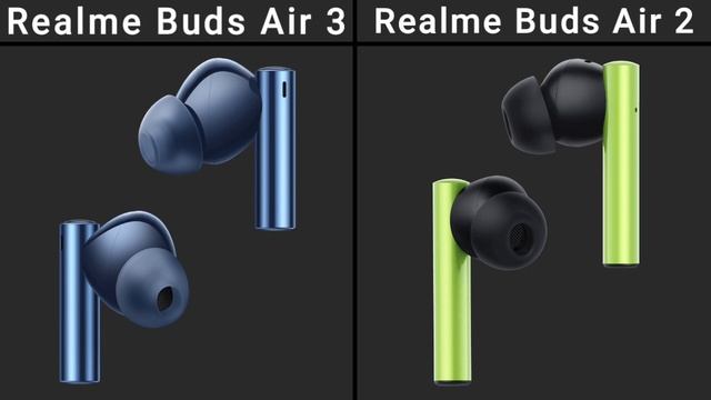 Realme Buds Air 3 Vs Realme Buds Air 2 смотреть онлайн