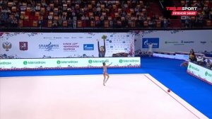 Дина Аверина мяч Художественная гимнастика гран при Москва 2021 финалы