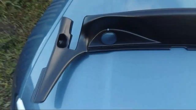 Накладка в проём стеклоочистителей (Жабо БЕЗ СКОТЧА) Рено Дастер | Renault Duster "АртФорм" с 2011 смотреть онлайн