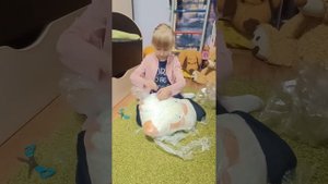 Распаковка игрушки Гусь-Обнимусь