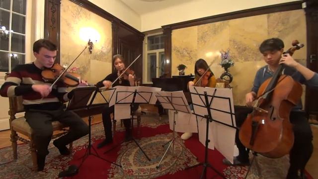 Casual recording: Three Folk Dances for String Quartet Kelly Tang 22 December 2016 Di Tanjong Katon смотреть онлайн