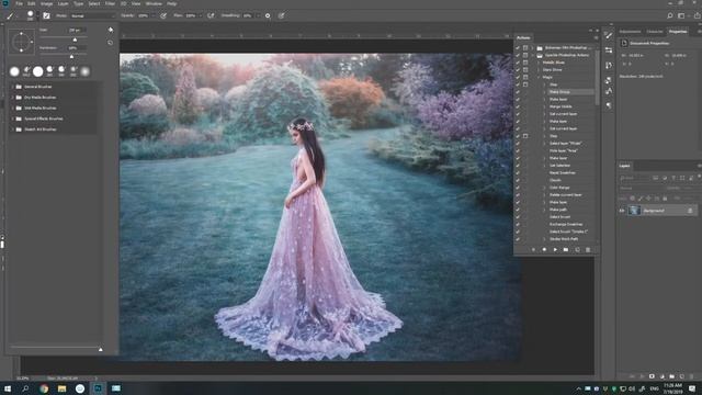 How to Use Sparkle Photoshop Actions / Magic смотреть онлайн