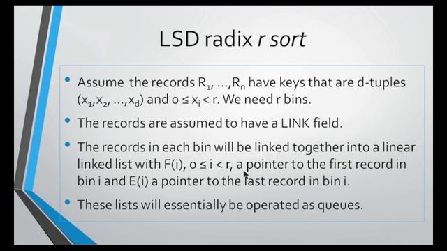 Radix sort explained in Tamil #SortingTechniques #RadixSort #EllisHorowitz смотреть онлайн