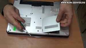 Инструкция по замене памяти, жесткого диска и DVD RW ноутбука  SONY VAIO PCG-3E2  VGN-CS215J
