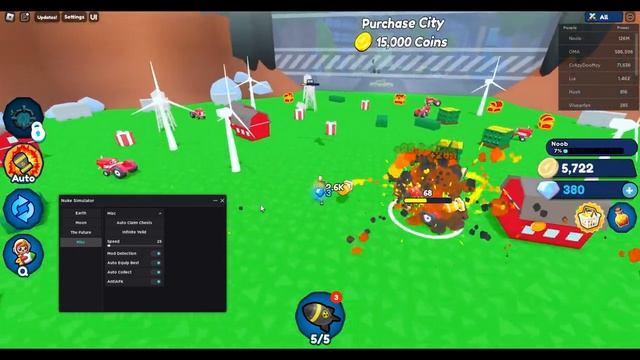 Roblox Nuke Simulator Script - Auto Collect | Auto Claim | Teleport & More смотреть онлайн