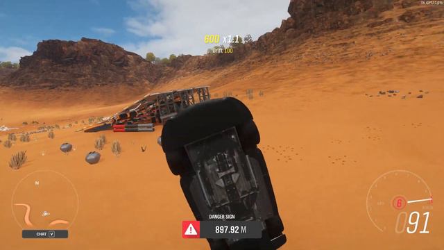 Unidentified Flying Car Danger Sign World Record (again) - Forza Horizon 4 смотреть онлайн