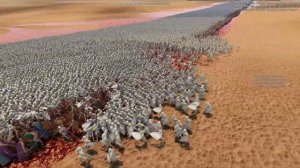 2,300,000 Saxons vs 1,000,000 Spartans vs 420,000 Medieval Knights Ultimate Epic Battle Simulator 2