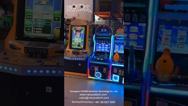 EPARK  Spooky Ball Shooting, Frame Machine, Coin-operated indoor game machine