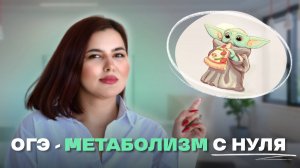 🌭ОГЭ - метаболизм с нуля🥪|метаболизм для 26 задания |ОГЭ Биология 2024