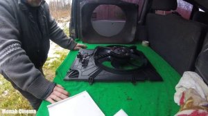 #2 Как легко снять вискомуфту зубилом и что потом делать. Часть 2. Электровентилятор решит ВСЁ!!!.