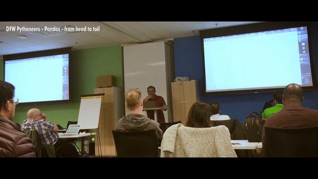 DFW Pythoneers - Pandas - from head() to tail() смотреть онлайн