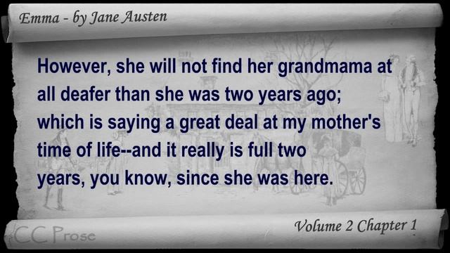 Vol 2 - Chapter 01 - Emma by Jane Austen смотреть онлайн