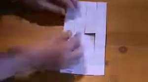 Фокус с бумагой