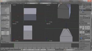 3 урок Редактирование вершин и ребер объектов в Blender