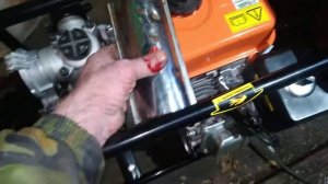 Помпа CARVER 3050H,  переделал глушитель