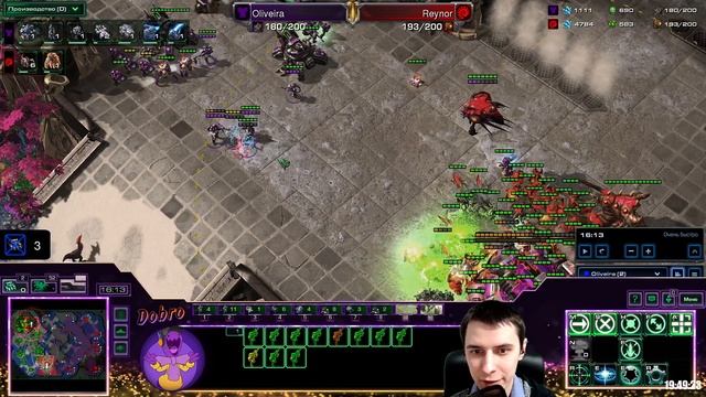 ГАЙДы TvZ СЕКРЕТ В ПРОСТОТЕ! OLIVEIRA vs REYNOR гайд тераны Starcraft 2
