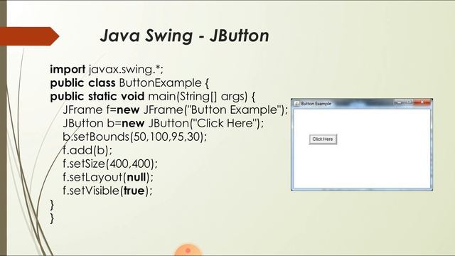 JAVA SWING - JButton - Module6 - CS206 Object Oriented Design And Java Programming - KTU - CSE смотреть онлайн