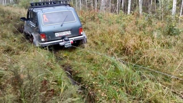 Нива Рысь 2 со съёмной лебедкой.