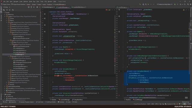 Project Tower - 13 - Editor tools polish and research for infinite levels