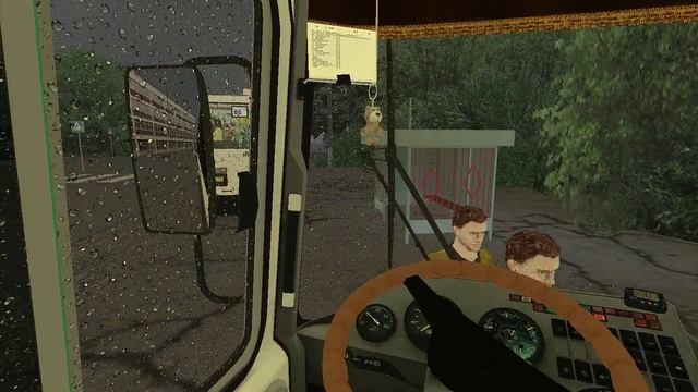 Зарубился с 85 маршрутом, еду по 46 на ПАЗе, Чистогорск, Omsi 2 смотреть онлайн