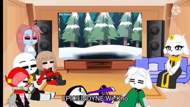 EPIC!TALE React To Dust!Sans Vs Epic!Sans смотреть онлайн