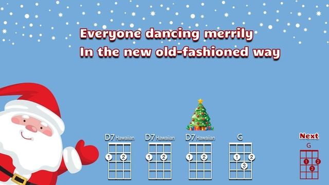 Rockin Around The Christmas Tree - Ukulele Play Along смотреть онлайн