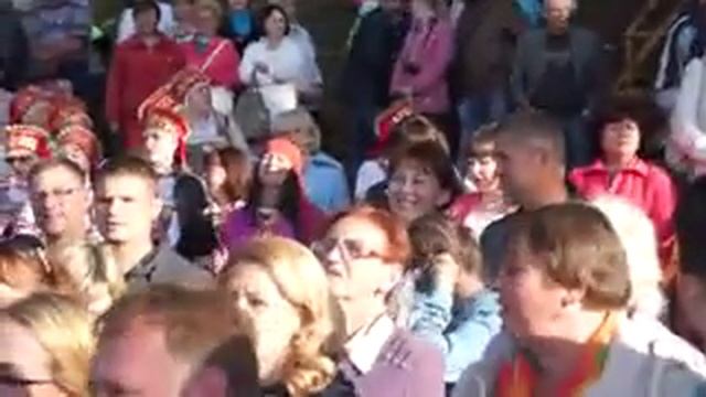 Взрослый флешмоб на Которосли Гаврилов-Ям 2015