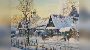 Зима в картинах русских художников