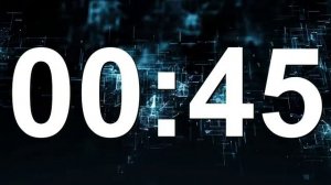 Electric - 1 minute 30 second Countdown - Timer with Music