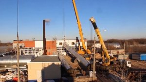 Монтаж дымовой трубы для котла "Bosch"