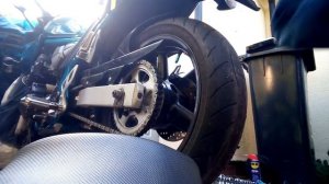 suzuki bandit gsf650 chain adjustment
