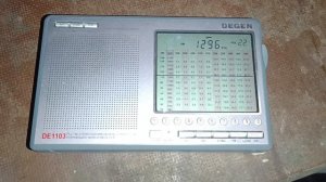 Degen DE-1103 vs Sangean PR-D3 on MW