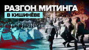В Кишинёве силовики разгоняют протестующих против правительства — видео