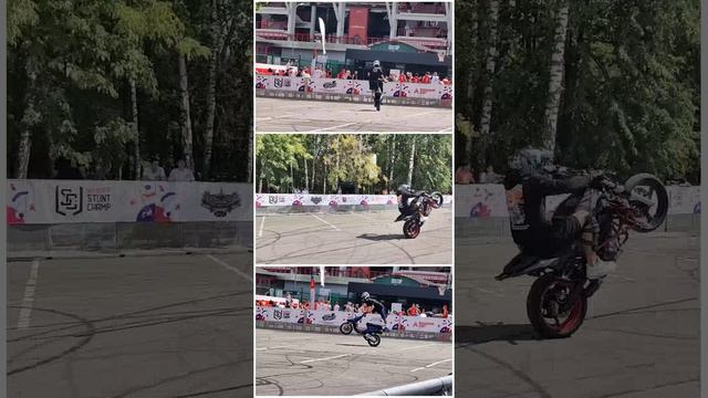 ЧЕМПИОНАТ ПО ФРИСТАЙЛУ НА МОТОЦИКЛАХ. MOTOFREESTYLE CHAMPIONSHIP IN MOSCOW.