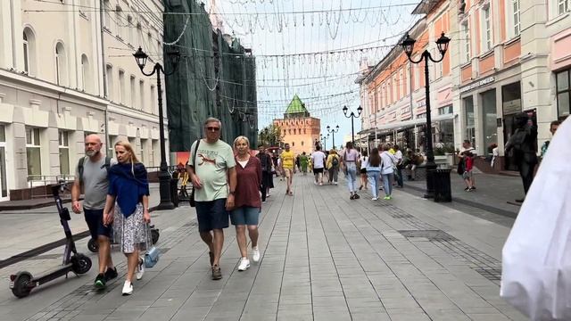 Нижний Новгород, прогулка по Большой Покровской
