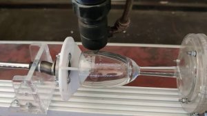 Самодельная  поворотная ось для лазерного станка